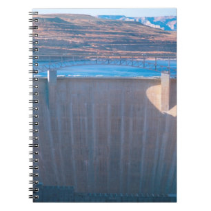 Glen Canyon Dam on the Colorado River at Page, Spiral Notebook