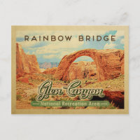 Glen Canyon National Recreation Vintage Travel