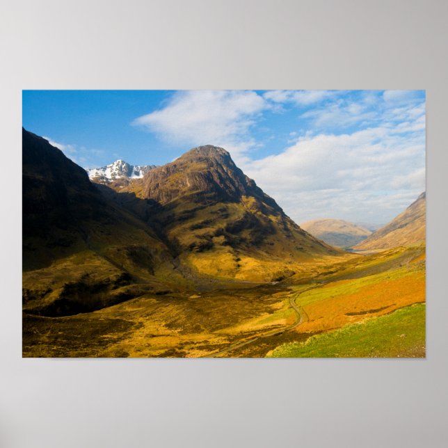 Glen Coe, Scotand Poster (Front)