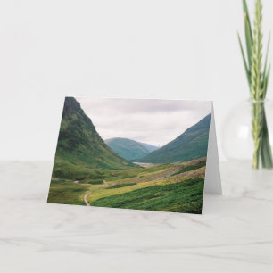 GLEN COE, SCOTLAND CARD
