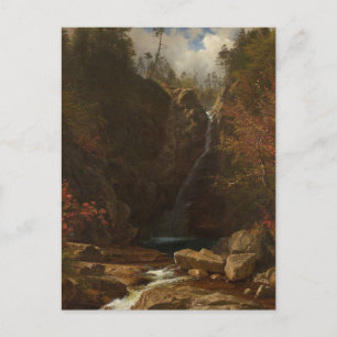 Glen Ellis Falls by Albert Bierstadt Postcard
