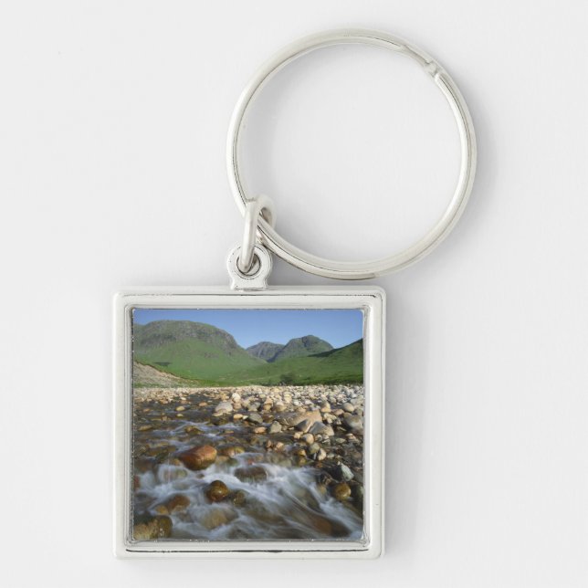 Glen Etive, Highlands, Scotland 2 Key Ring (Front)
