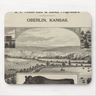 Glen Galloway Ranch, Oberlin, Kansas Mouse Pad