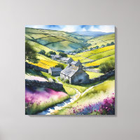 "Glen Garlands" Landscape Yorkshire Dales Scene