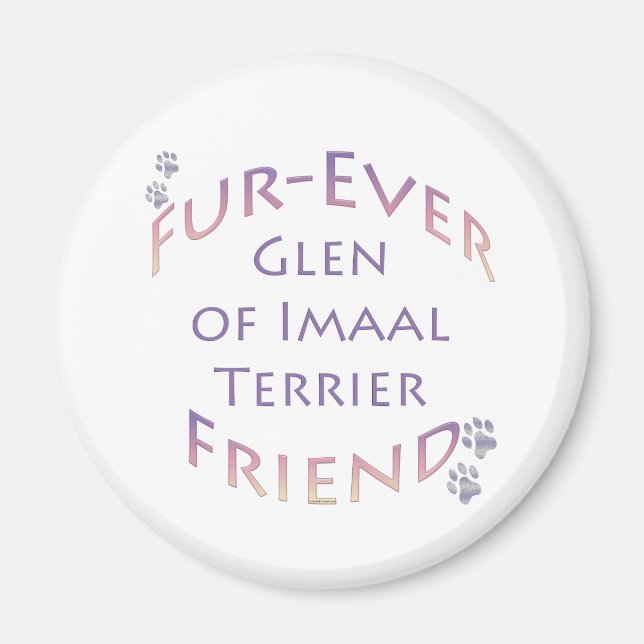 Glen of Imaal Terrier Furever Magnet (Front)
