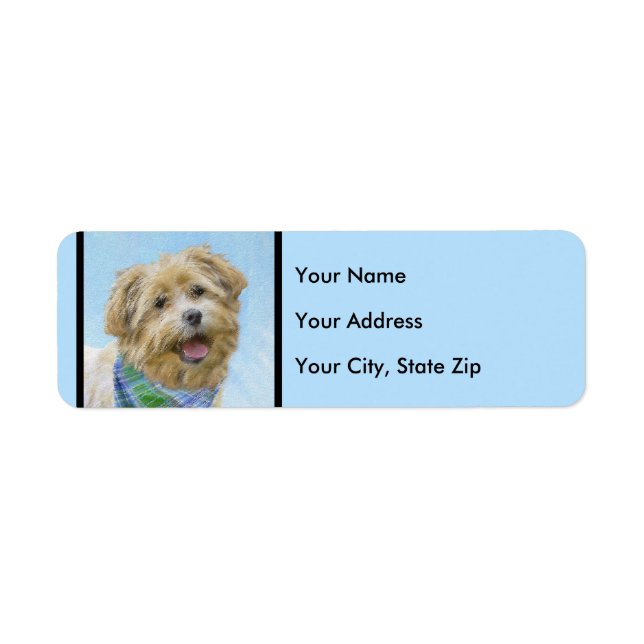Glen of Imaal Terrier Painting - Original Dog Art (Front)
