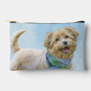 Glen of Imaal Terrier Painting Original Dog Art Accessory Pouch