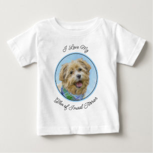 Glen of Imaal Terrier Painting - Original Dog Art Baby T-Shirt