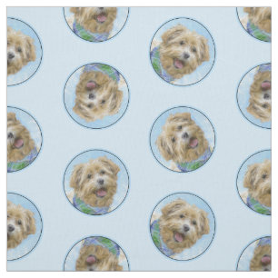 Glen of Imaal Terrier Painting Original Dog Art Fabric