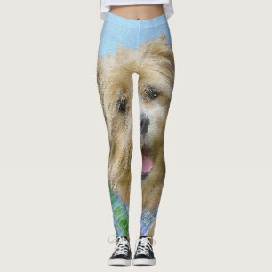 Glen of Imaal Terrier Painting - Original Dog Art Leggings