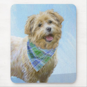 Glen of Imaal Terrier Painting - Original Dog Art Mouse Pad