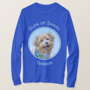 Glen of Imaal Terrier Painting - Original Dog Art T-Shirt