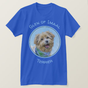 Glen of Imaal Terrier Painting - Original Dog Art T-Shirt