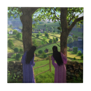 Glen of the Twins Decorative Tile / Trivet