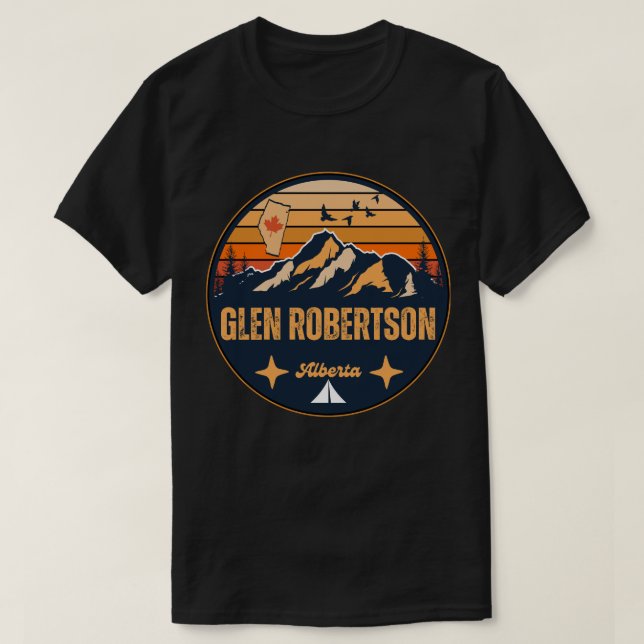 Glen Robertson, Alberta T-Shirt (Design Front)