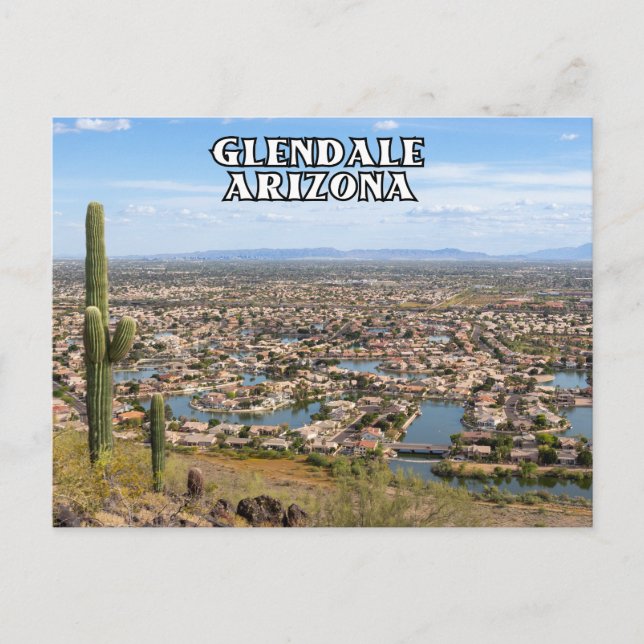 Glendale Arizona Postcard (Front)