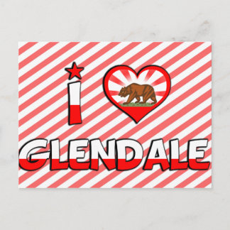 Glendale, CA Postcard