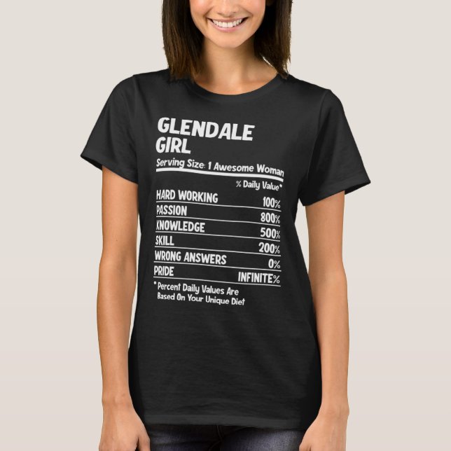 Glendale Girl T-Shirt (Front)