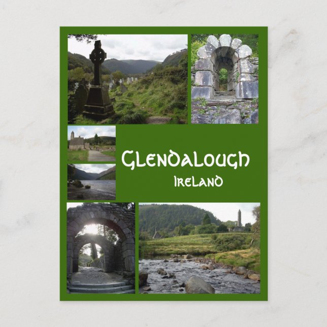 Glendalough Collage Postcard (Front)