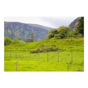 Glendalough, Ireland. Glendalough is one of Photo Print