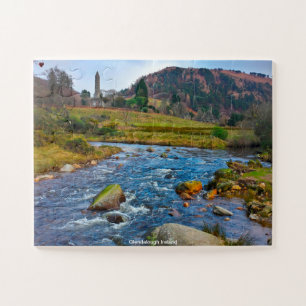 Glendalough Ireland. Jigsaw Puzzle