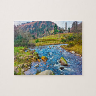 Glendalough Wicklow Ireland Jigsaw Puzzle