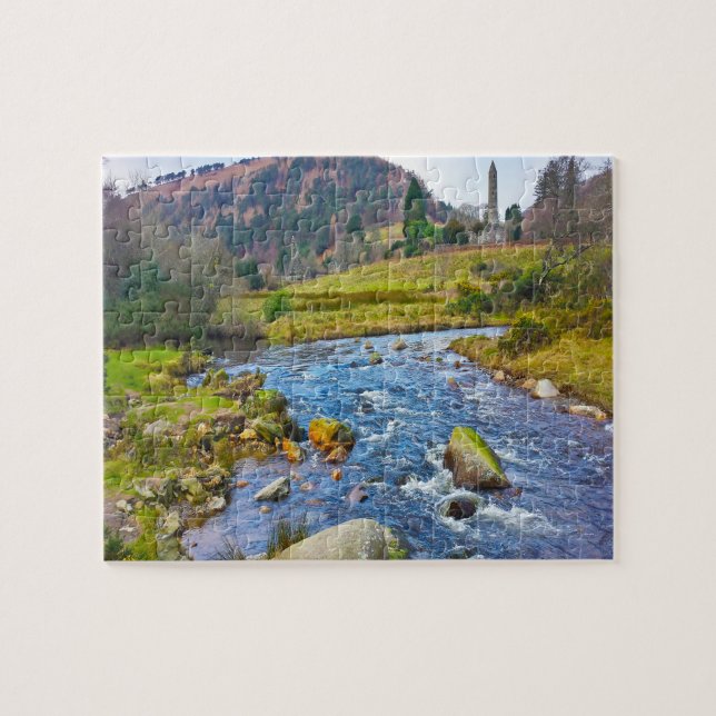 Glendalough Wicklow Ireland Jigsaw Puzzle (Horizontal)