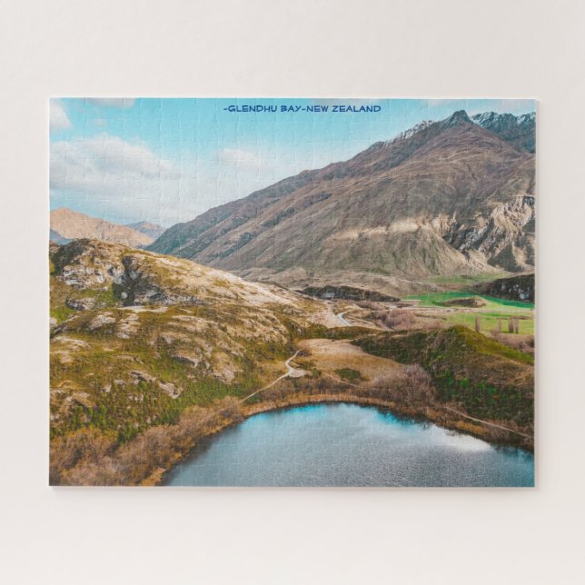 -Glendhu Bay-New Zealand Jigsaw Puzzle (Horizontal)