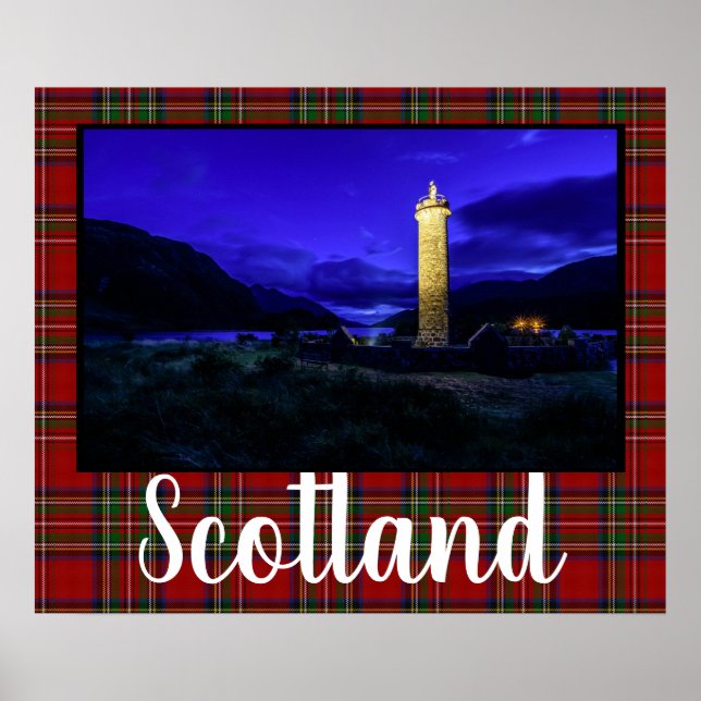 Glenfinnan Monument Poster (Front)