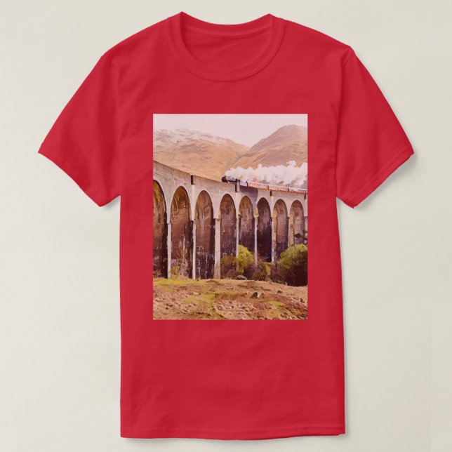 Glenfinnan Viaduct T-Shirt (Design Front)