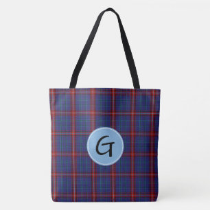 Glenn Tartan Plaid Tote Bag
