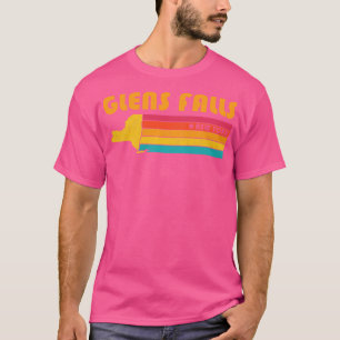 Glens Falls New York Vintage Distressed Souvenir T-Shirt