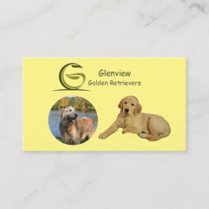 Glenview Golden Retrievers Business Card