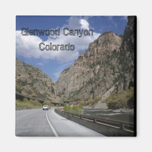 Glenwood Canyon - Colorado Magnet