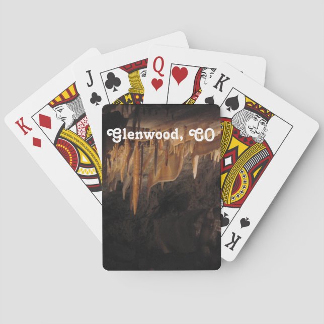 Glenwood Caverns Playing Cards (Back)