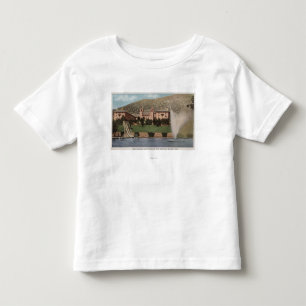Glenwood Springs, CO - View of Hotel CO & Pool Toddler T-Shirt