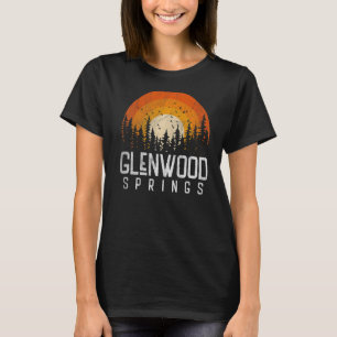 Glenwood Springs Colorado CO Retro Style Vintage T-Shirt