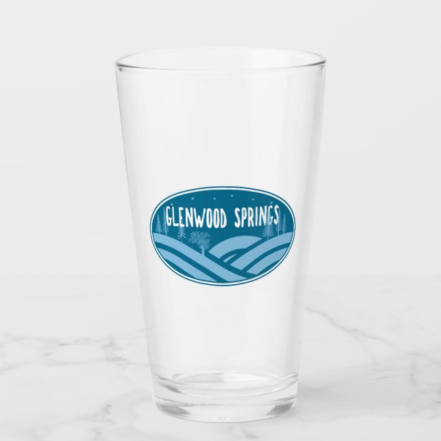 Glenwood Springs Colorado Outdoors Glass (Front)