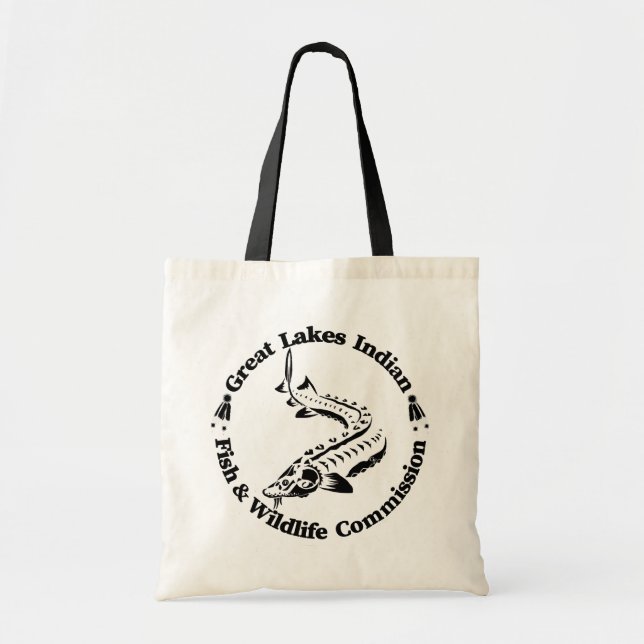 GLI-FWC - Sturg Logo & SCUTES Tote Bag (Front)