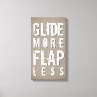 Glide More Flap Less Bold Slate| White Wall Decor