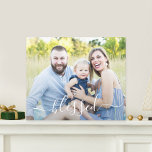 Glided Word Personalised Photo Wrapped Canvas<br><div class="desc">Preserve the precious moments with personalised wall decor. Makes a great gift!</div>