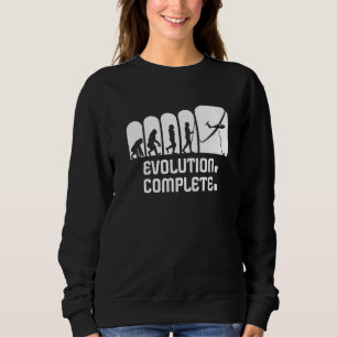 Glider Plane Glider Evolution Sailflies Sweatshirt
