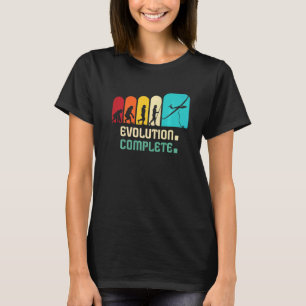 Glider Plane Glider Evolution Sailflies T-Shirt