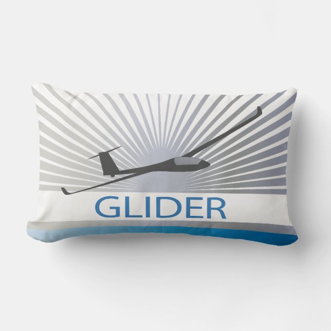 Glider Sailplane Aircraft Lumbar Cushion (Front)