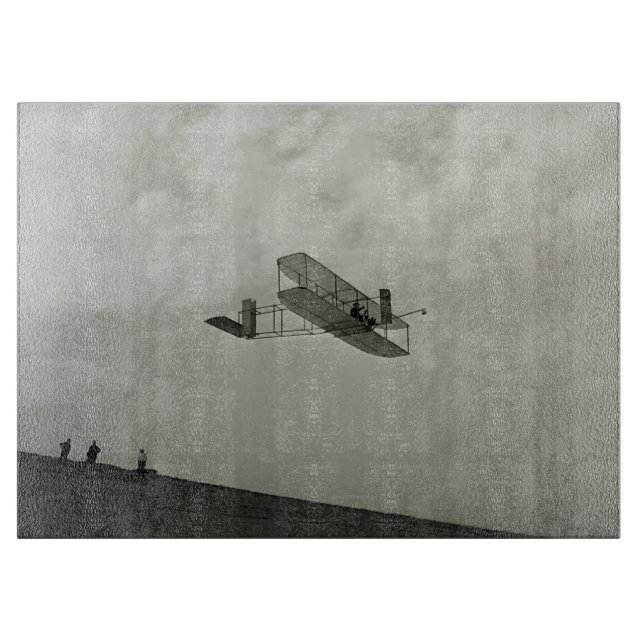 Glider Test Flight Aviation Wright Brothers Cutting Board (Front)