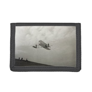 Glider Test Flight Aviation Wright Brothers Trifold Wallet