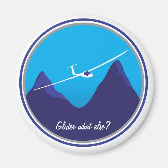 Glider - What else? Magnet (Front)