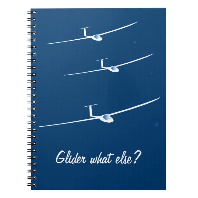 Glider - What else? Notebook (Front)