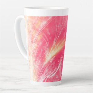 Gliding Angels - Candy Firework  Latte Mug