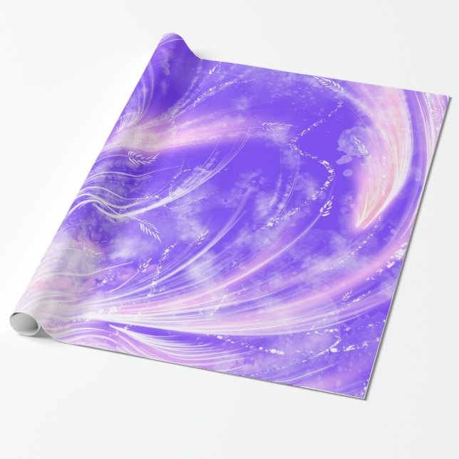 Gliding Angels - Fairy Dust  Wrapping Paper (Unrolled)